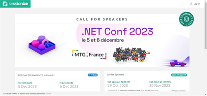 .NET Conf 2023 en français