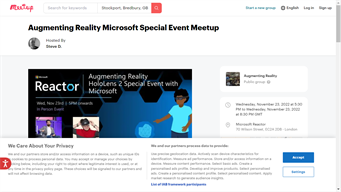 Augmenting Reality HoloLens 2 Special Event with Microsoft