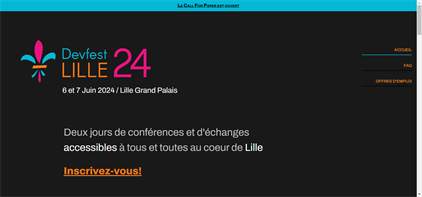 CFP DevFest Lille 2024