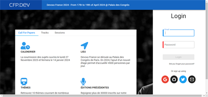CFP Devoxx France  2024