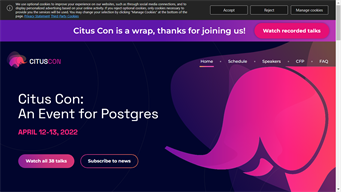 Citus Con An Event for Postgres