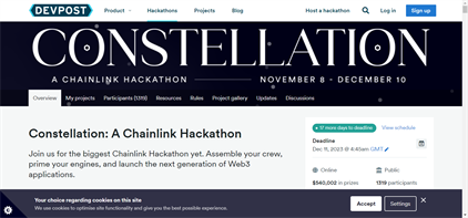 Constellation Chainlink Hackathon 2023