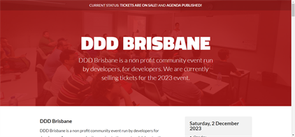 DDD Brisbane 2023