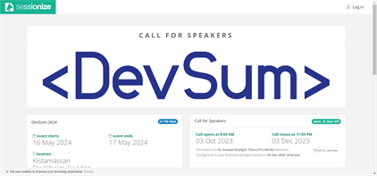 DevSum 2024 CFS