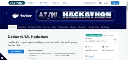 Docker AI ML Hackathon