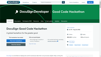 DocuSign Good Code Hackathon