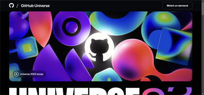 GitHub Universe 2023