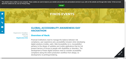 Global Accessibility Awareness Day Hackathon 2023