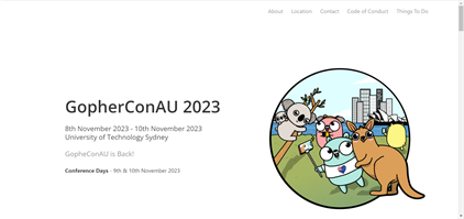 GopherConAU 2023