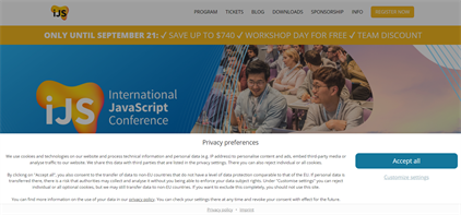 International JavaScript Conference Singapore 2023