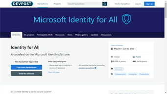 Microsoft Identity for All Hackathon