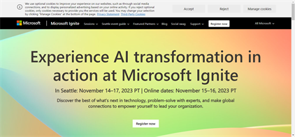 Microsoft Ignite 2023