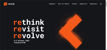 Revo JS Conference 2023