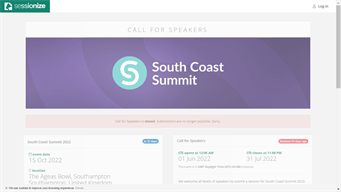 South Coast Summit CFS
