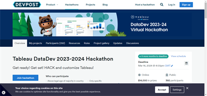 Tableau DataDev Hackathon 2023