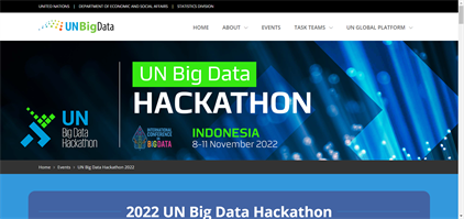 UN Big Data Hackathon 2022